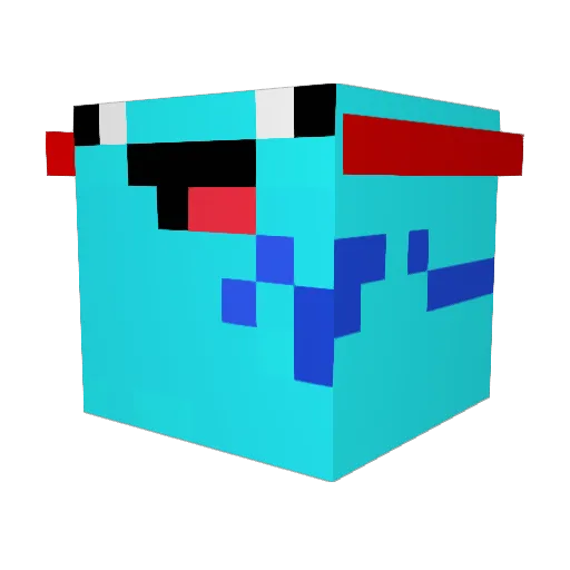 phencer42 Minecraft avatar head, 3D render