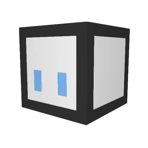 phenoli Minecraft avatar head, 3D render