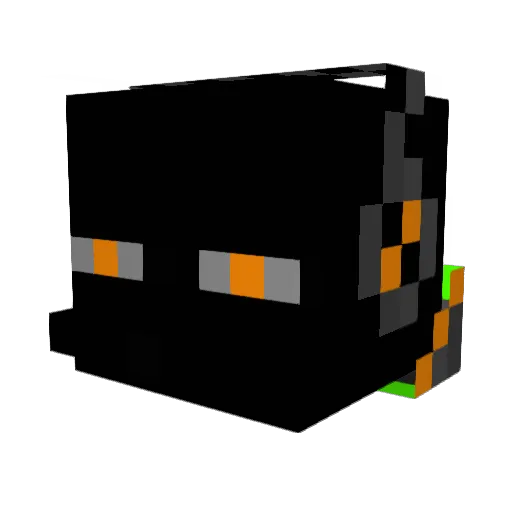 pheonixking80 Minecraft avatar head, 3D render