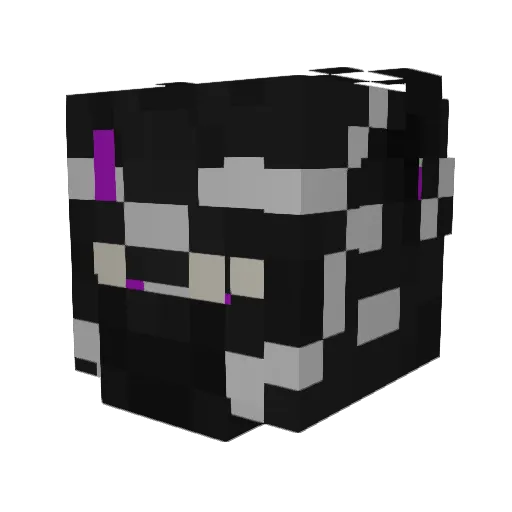 phi1ik Minecraft avatar head, 3D render
