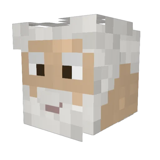 phil3mon Minecraft avatar head, 3D render