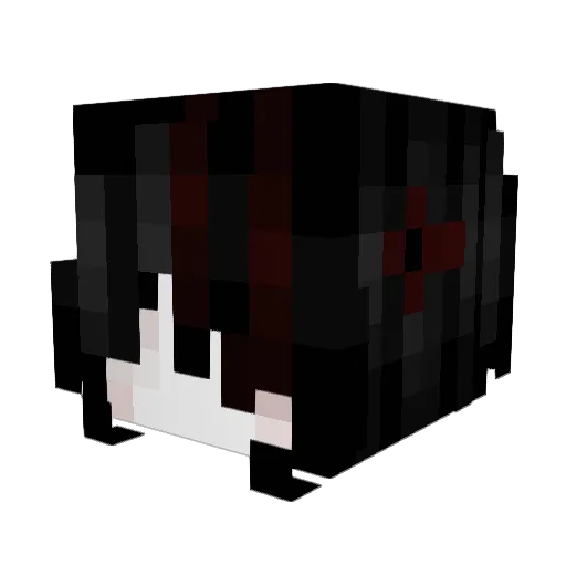 philarmonia Minecraft avatar head, 3D render