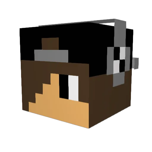 phili__98 Minecraft avatar head, 3D render