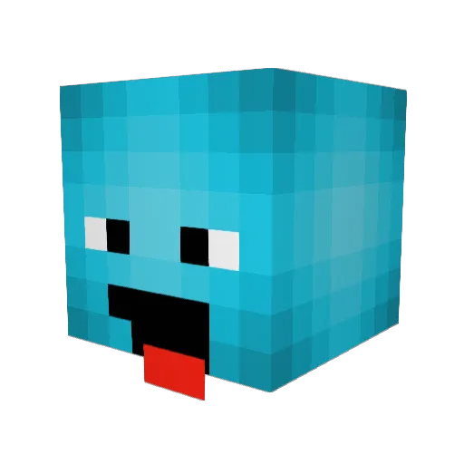 philip_kn_ Minecraft avatar head, 3D render
