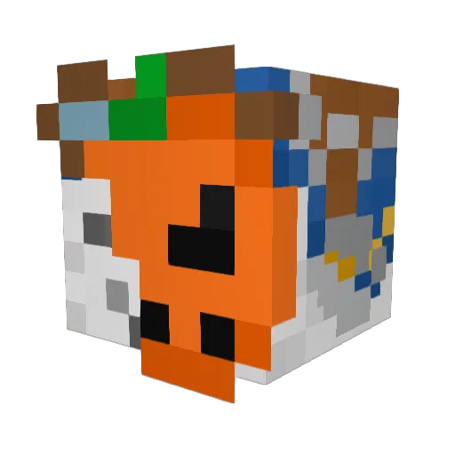 philipinas420 Minecraft avatar head, 3D render