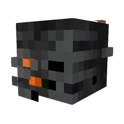 philipj2008 Minecraft avatar head, 3D render