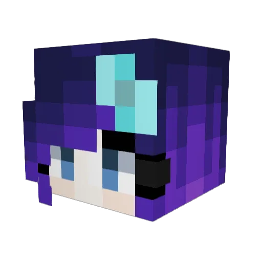 philipmooney Minecraft avatar head, 3D render