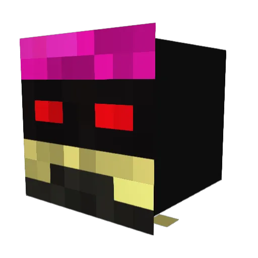 phillie Minecraft avatar head, 3D render
