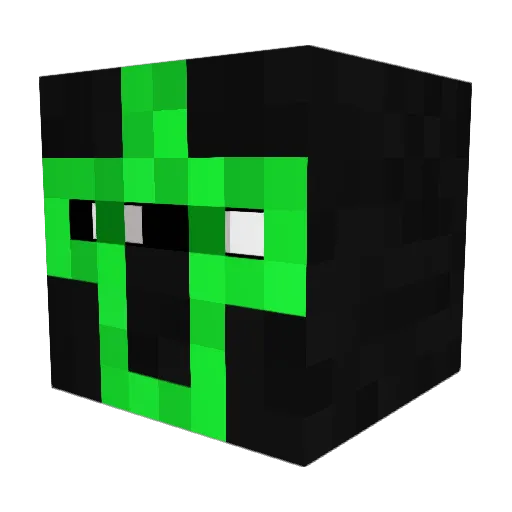 phillipbrg Minecraft avatar head, 3D render