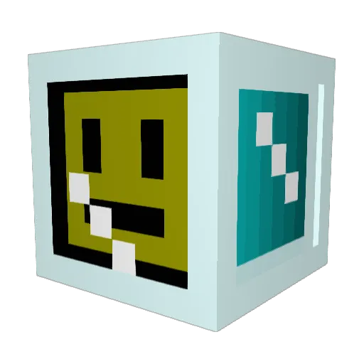 philsimard Minecraft avatar head, 3D render