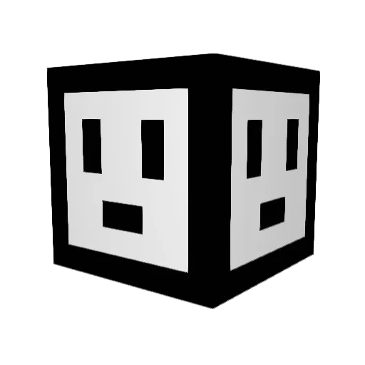 phipoo Minecraft avatar head, 3D render
