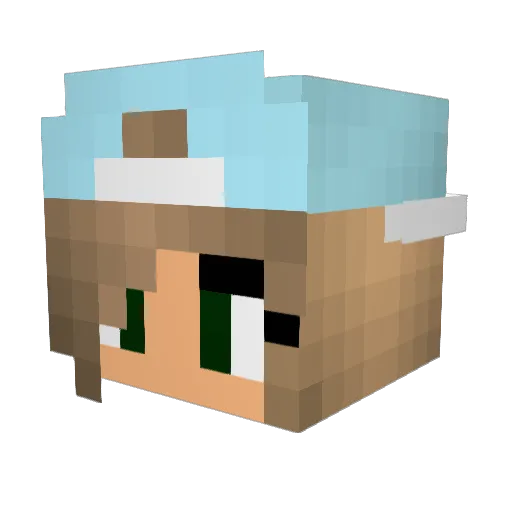 phippsterforlife Minecraft avatar head, 3D render