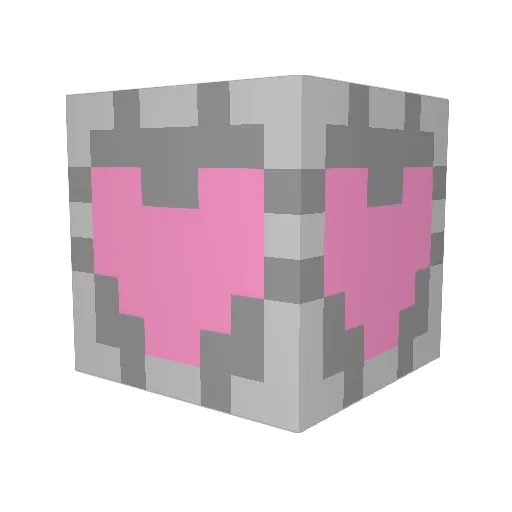 phirefly Minecraft avatar head, 3D render