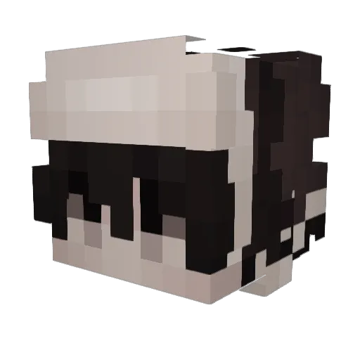 phizzymao Minecraft avatar head, 3D render