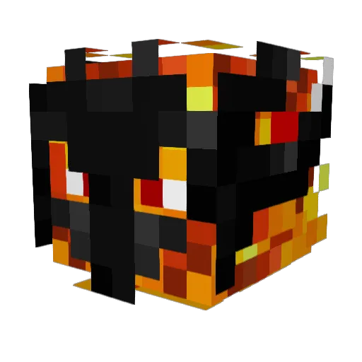 phmagro Minecraft avatar head, 3D render