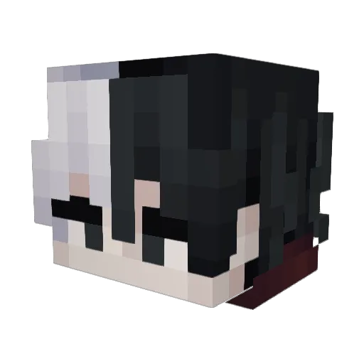 phniixx Minecraft avatar head, 3D render