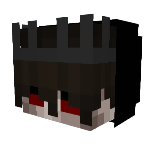 pho400 Minecraft avatar head, 3D render