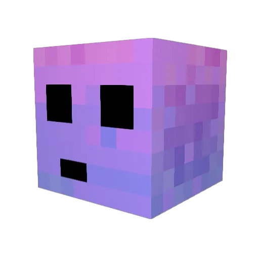 pho6os Minecraft avatar head, 3D render