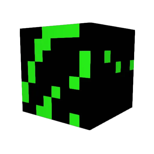 phoboshans Minecraft avatar head, 3D render