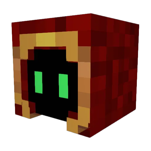 phoenix1041 Minecraft avatar head, 3D render
