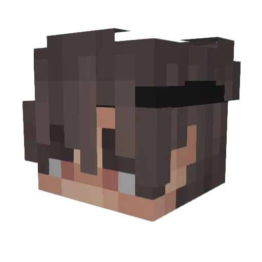 phoenix5924 Minecraft avatar head, 3D render