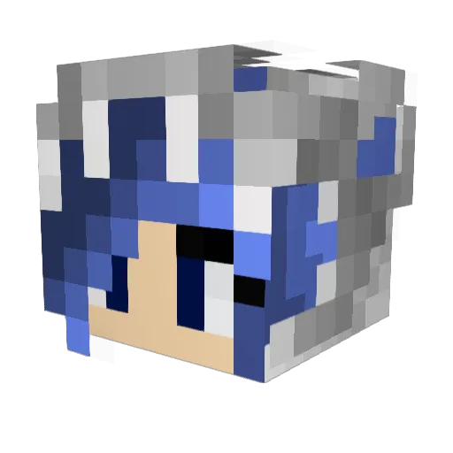 phoenixfire1127 Minecraft avatar head, 3D render