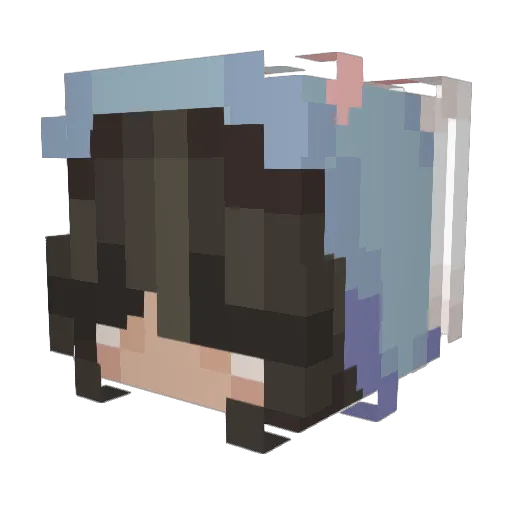 phoenixlray3 Minecraft avatar head, 3D render