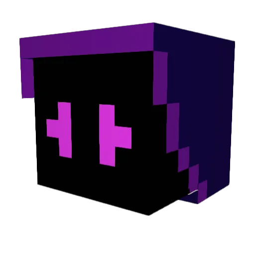 phoenixrot Minecraft avatar head, 3D render