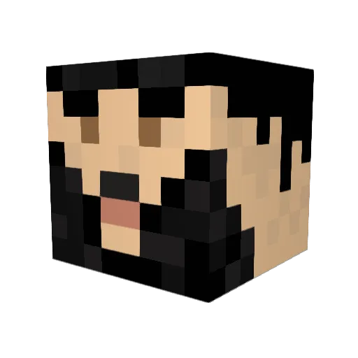 phooo_0 Minecraft avatar head, 3D render