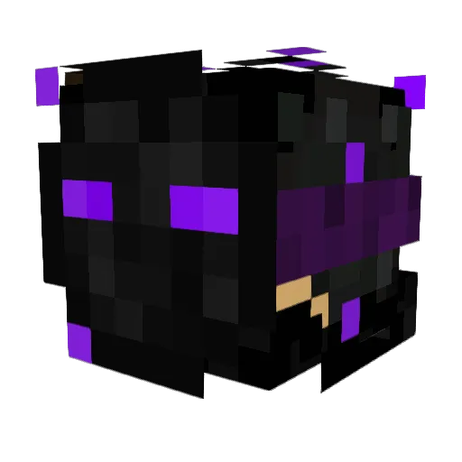 phr3fire Minecraft avatar head, 3D render