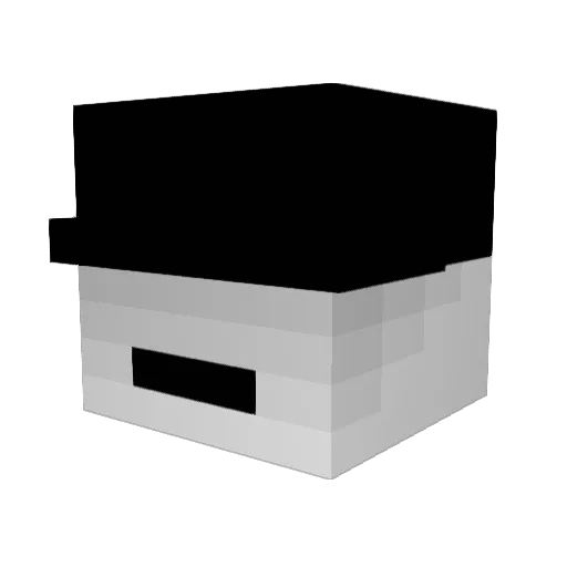 phsycicman Minecraft avatar head, 3D render