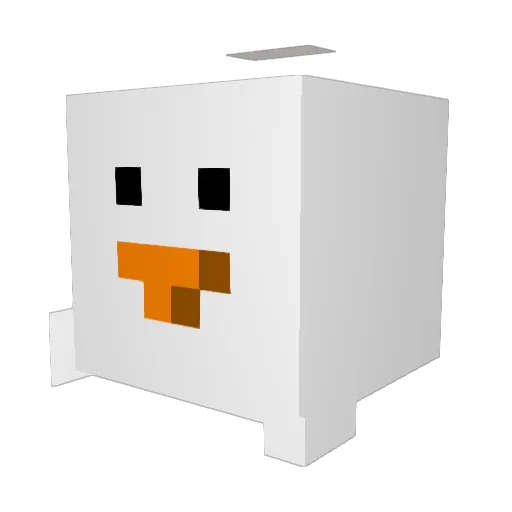 phthphatt Minecraft avatar head, 3D render