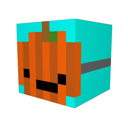 phumaz Minecraft avatar head, 3D render