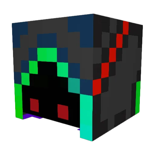 phyzics98 Minecraft avatar head, 3D render