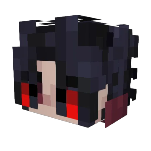 phyziixx Minecraft avatar head, 3D render