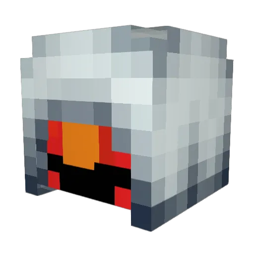 pi10000 Minecraft avatar head, 3D render