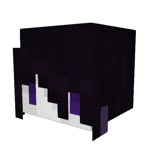 pi1102 Minecraft avatar head, 3D render
