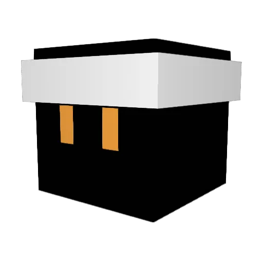 piano_cat Minecraft avatar head, 3D render