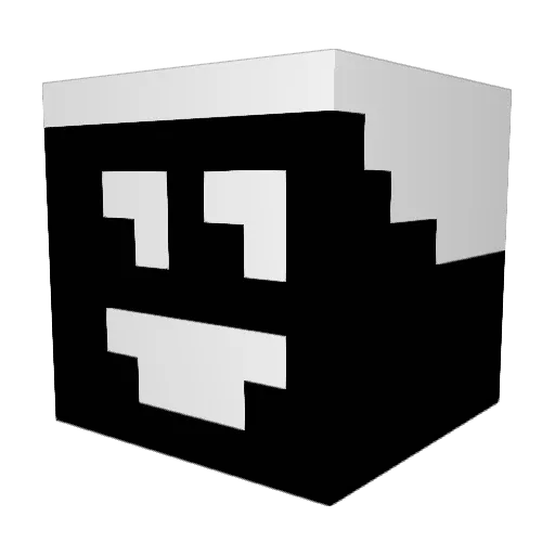 pibom28 Minecraft avatar head, 3D render