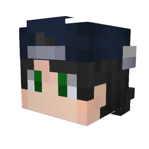 piccy17 Minecraft avatar head, 3D render