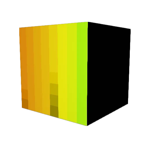 pickiol Minecraft avatar head, 3D render