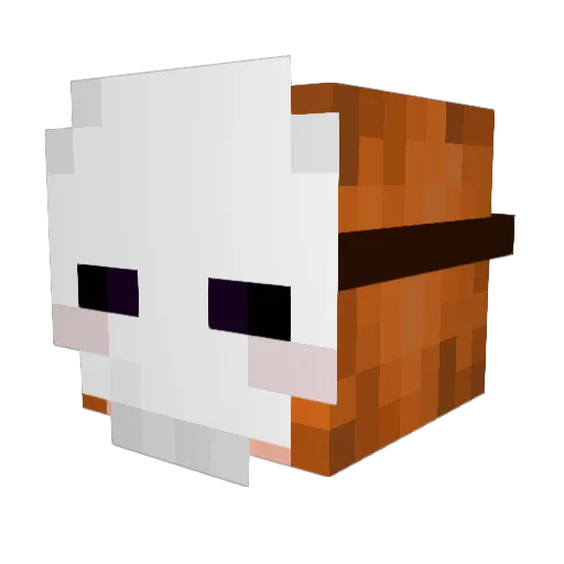 picklebread Minecraft avatar head, 3D render