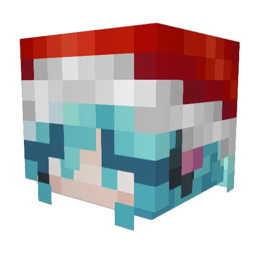 picklepotato0 Minecraft avatar head, 3D render