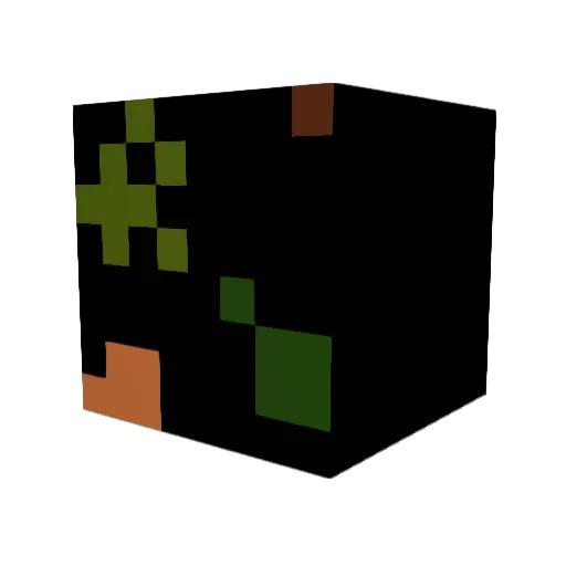 pickles1255alt2 Minecraft avatar head, 3D render