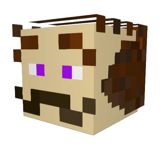 picklesoul Minecraft avatar head, 3D render