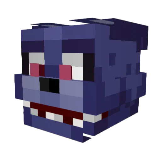 pickolzi Minecraft avatar head, 3D render