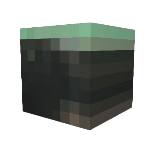 pico_huge Minecraft avatar head, 3D render