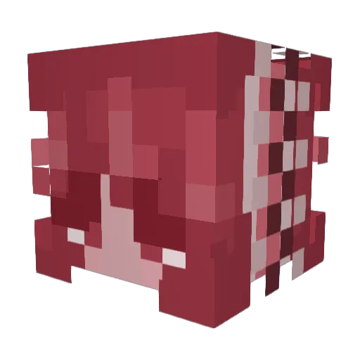 pico_pico_ Minecraft avatar head, 3D render