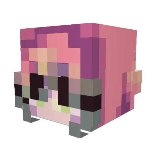 picodaguy Minecraft avatar head, 3D render