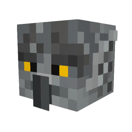 pidgetyy Minecraft avatar head, 3D render